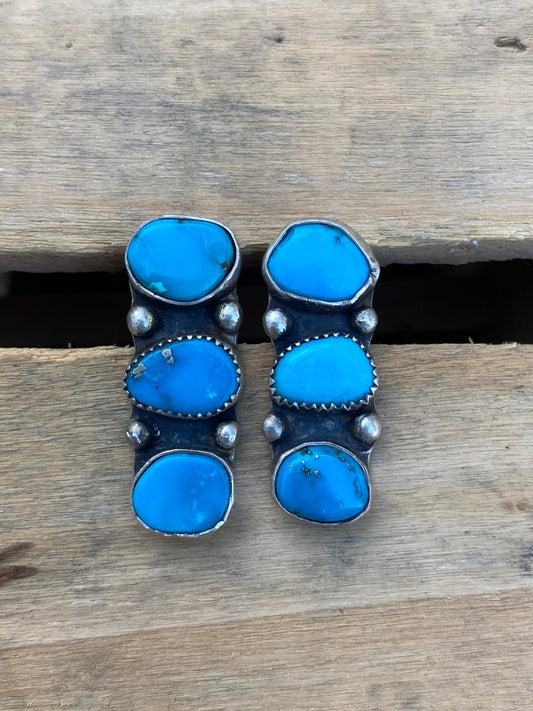 Kingman Turquoise Earrings