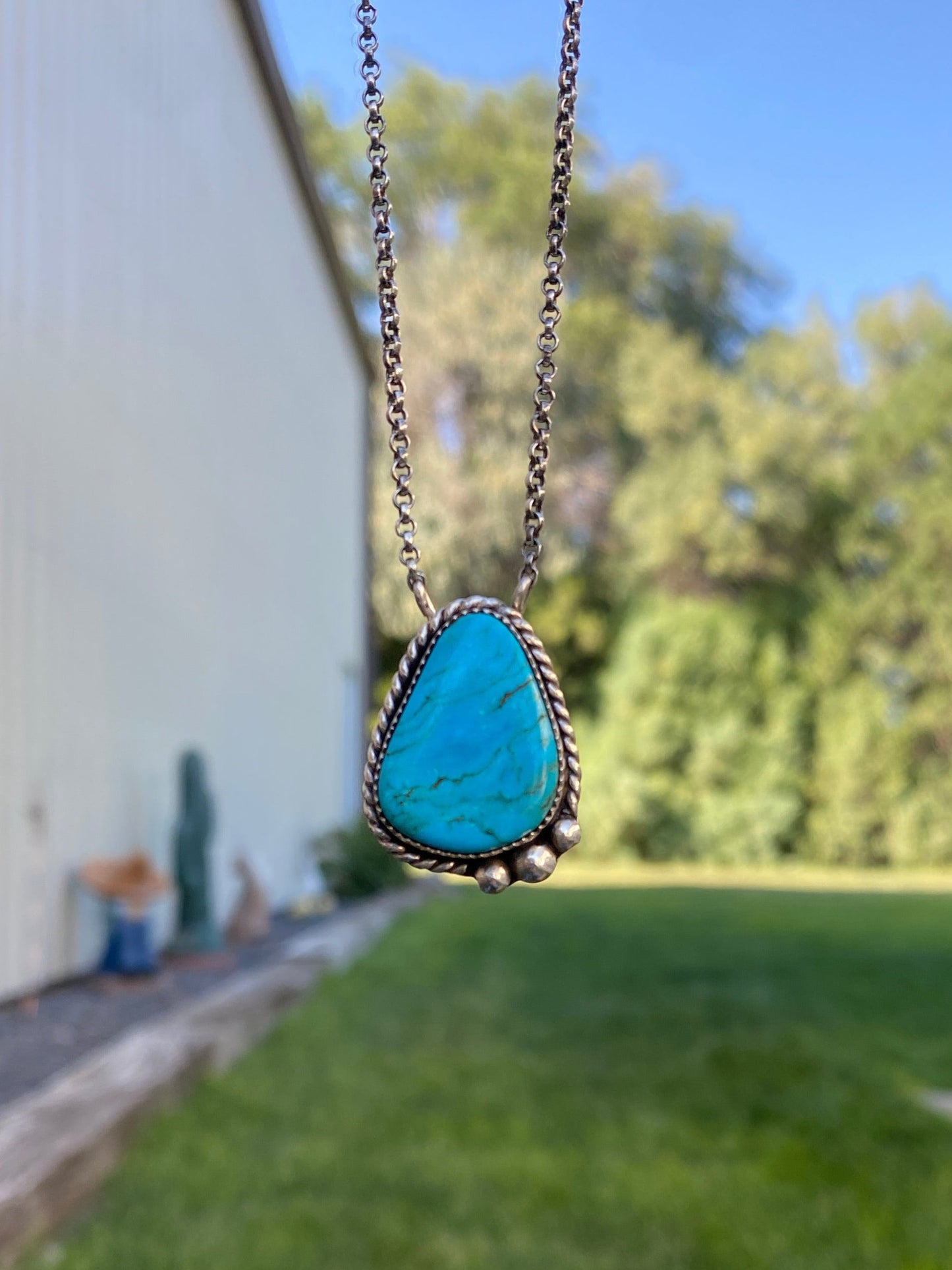 Kingman Turquoise Necklace (1)